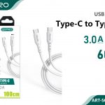 CAVO TYPE-C - TYPE-C PD60W 3A WHITE