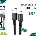 CAVO MICRO 3.0A BLACK 2M