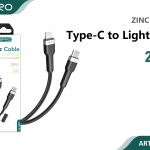 CAVO TYPE-C - LIGHTNING ZINC 2.5A