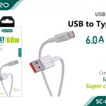 CAVO TYPE-C 60W 6A