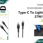 CAVO TYPE-C - LIGHTNING 2.4A