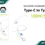 CAVO CON LED TYPE-C - TYPE-C 5A