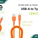 CAVO SILICONE TYPE-C 3A
