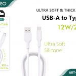 CAVO SILICONE TYPE-C 3A