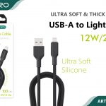 CAVO SILICONE LIGHTNING 2.4A