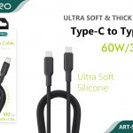 CAVO SILICONE TYPE-C - TYPE-C 3A