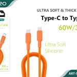 CAVO SILICONE TYPE-C - TYPE-C 3A