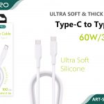 CAVO SILICONE TYPE-C - TYPE-C 3A