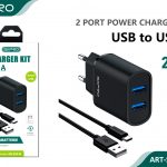 CARICATORE 2USB 2.4A + TYPE-C