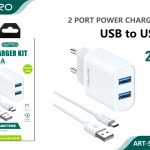 CARICATORE 2USB 2.4A + TYPE-C