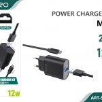 CARICATORE 1USB 2.1A + MICRO