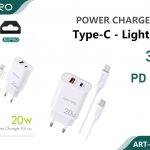 CARICATORE PD + QC 20W + LIGHTNING