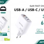 CARICATORE PD + QC 65W