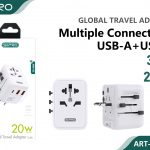 ADATTATORE UNIVERSALE DA VIAGGIO