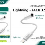 ADATTATORE AUX LIGHTNING