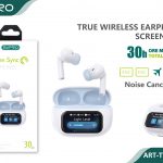 ANC AURICOLARE WIRELESS CON DISPLAY
