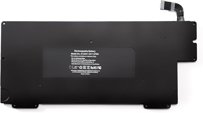 a1245 MACBOOK BATTERY A1245 MacBook Air 13'' 2008-2009 5200 mAhMB003xx/A MBAIR 13.3/1.6/2/80HDD MB543xx/A MBAIR 13.3/1.6/2/120HDDMB940xx/A MBAIR 13.3/1.86/2/128FLASH MC233xx/A MBAIR 13.3/1.86/2/120HDDMC234xx/A MBAIR 13.3/2.13/2/128FLASH - immagine 1