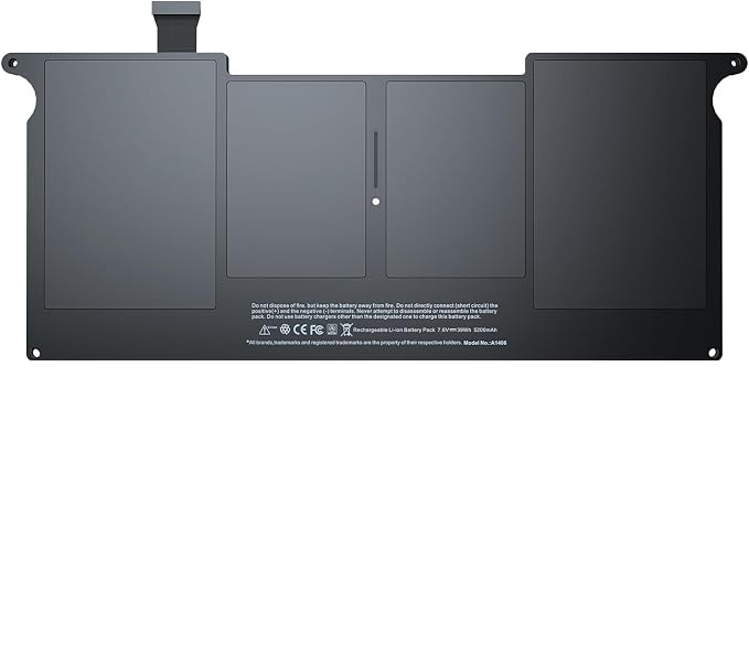 a1406 MACBOOK BATTERY A1406 / A1495 MacBook Air 11'' 2011-2015 5150 mAhMD223xx/A MBAIR 11.6/1.7/4/64FLASHMD224xx/A MBAIR 11.6/2.0/4/128FLASHMD711xx/A MBAIR 11.6/1.3/4/128FLASHMD712xx/A MBAIR 11.6/1.3/4/256FLASHMJVM2LL/A MBAIR 11.6/1.6/4/128FLASHMJVP2LL/A MBAIR 11.6/1.6/4/256FLASHMC968xx/A MBAIR 11.6/1.6/2/64FLASHMC969xx/A MBAIR 11.6/1.6/4/128FLASH - immagine 1