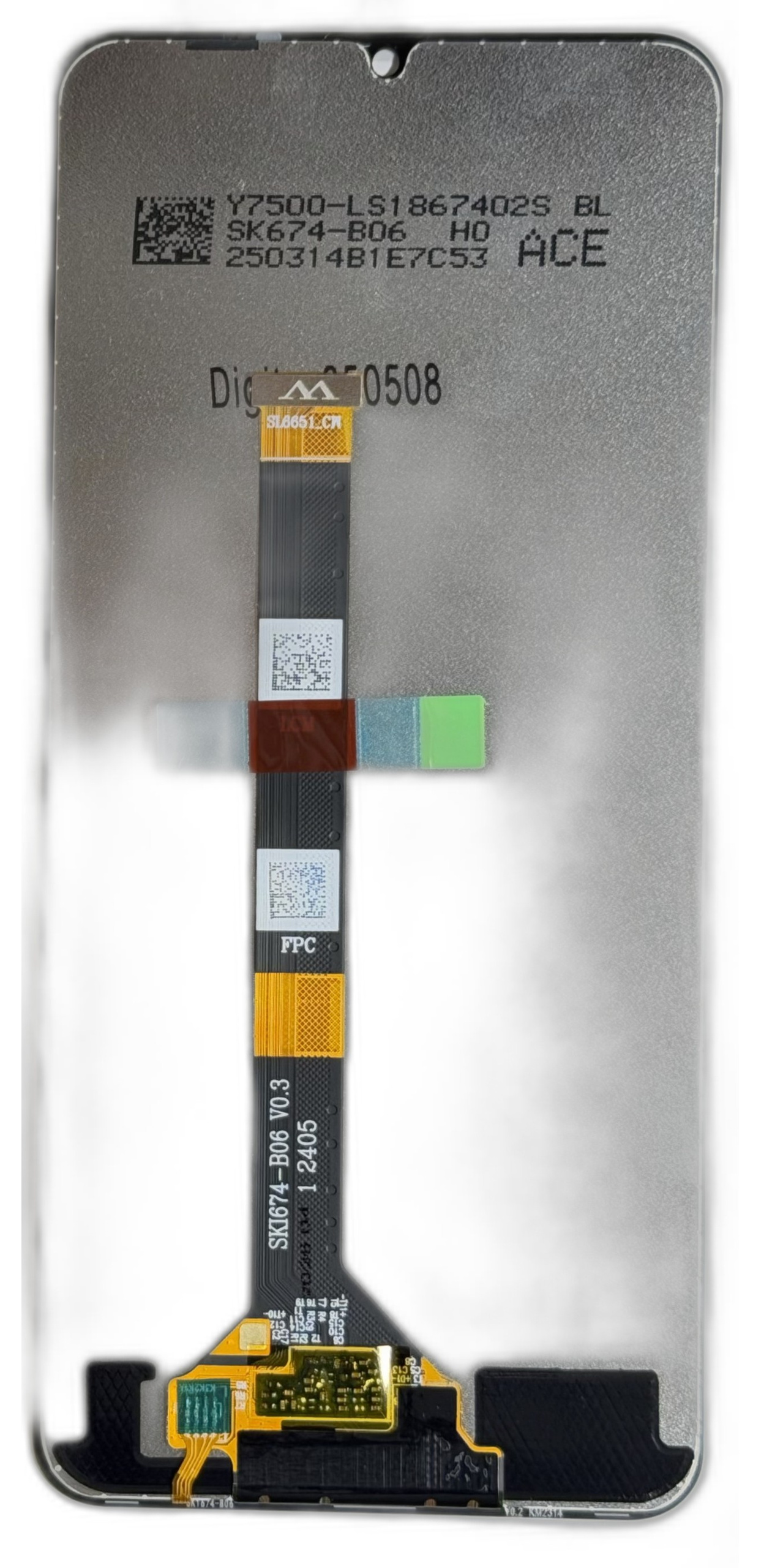 DG01A4RLMC51_RLM_C53_C51_C60_C36_RLM_NOTE_50_plus Realme C53 SERVICE PACK BLACK Display - immagine 1