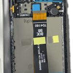 Samsung M-A127 WF SERVICE PACK BLACK Display