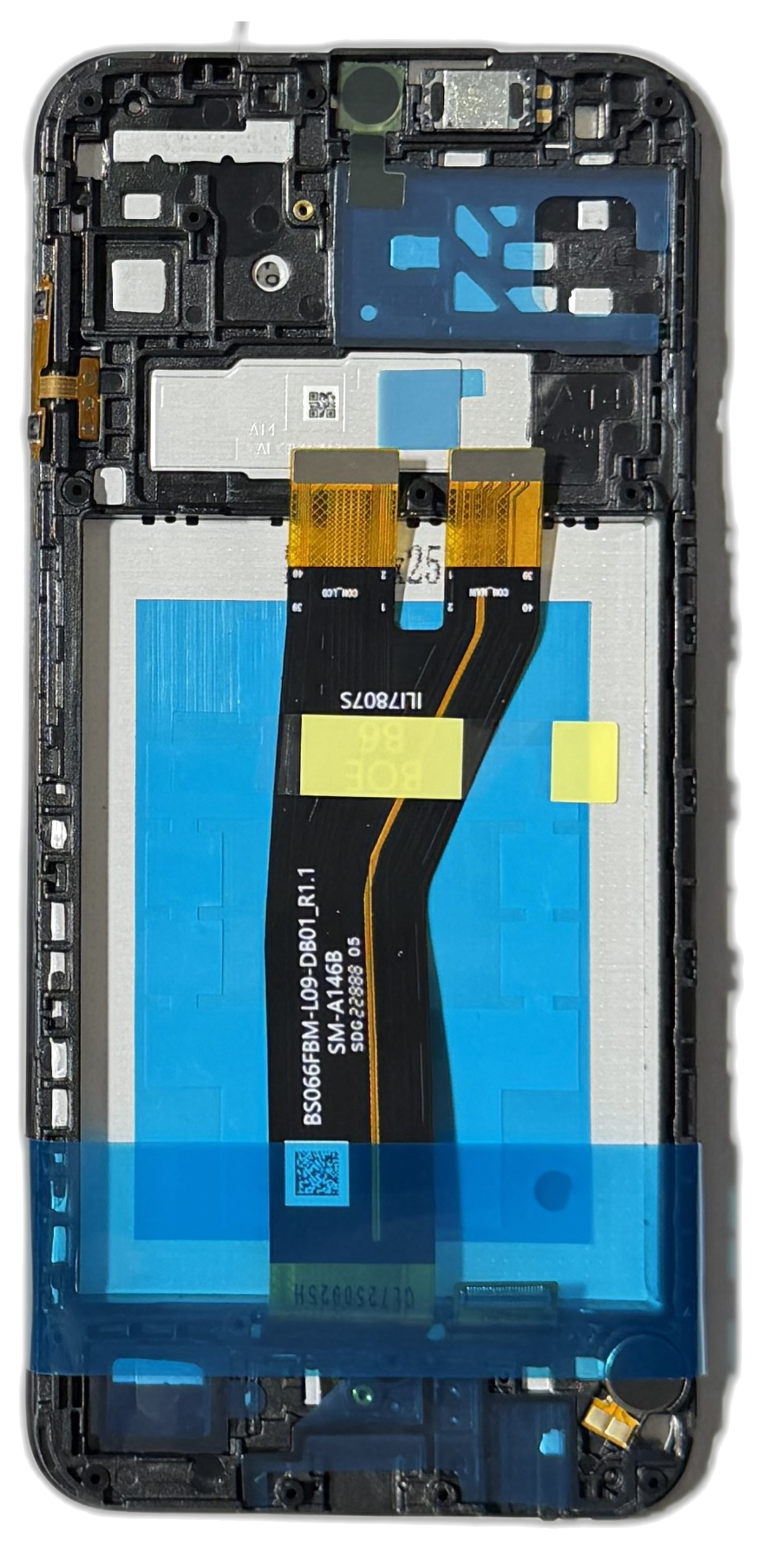 DG01A5SAMA146BWF_A146B_A145F_A14_5G_4G_2023 Samsung M-A146B WF SERVICE PACK BLACK Display - immagine 1