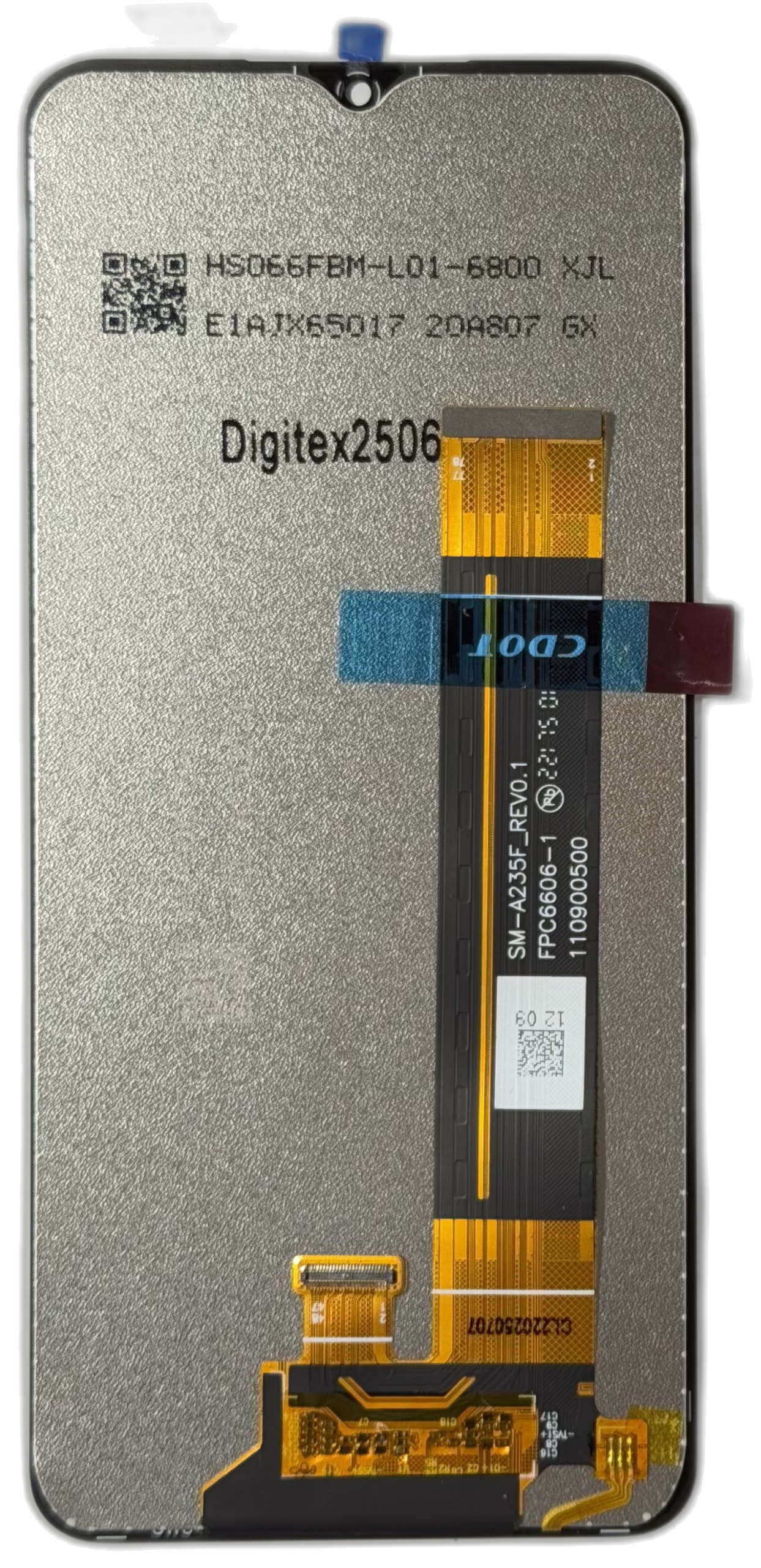 DG01A5SAMA235_A235_A23_4G_2022_-_DG01A5SAMA235 Samsung M-A235 SERVICE PACK BLACK Display - immagine 1
