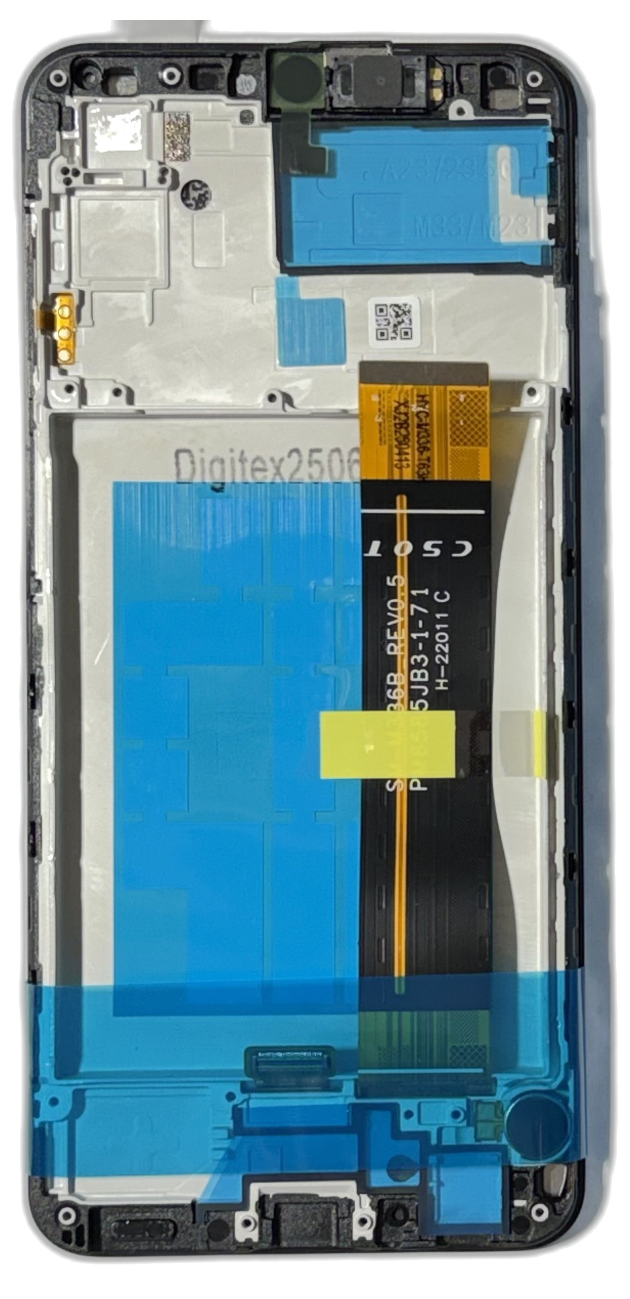 DG01A5SAMM336WF_A137_M336_A135_M33_5G_2022 Samsung M-A137 WF SERVICE PACK BLACK Display - immagine 1