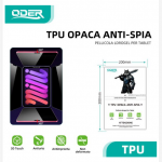 PELLICOLA SILICONE PRIVACY OPACA TPU 1PZ PER TABLET NEW 平板360磨砂防窥TPU