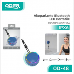 OD-48 Altoparlante bluetooth led portatile OD-48 音箱