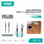 OD-55 Adattatore C+L-AUX OD-55 转换器 C口+L口-AUX