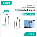 ODER JC-03 3.5MM JACK NERO
