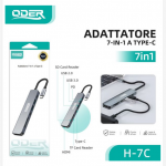 ODER H1-7C ADATTATORE 7in1 A TYPEC
