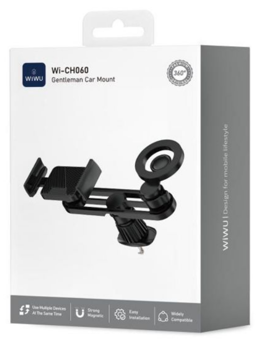 WI-03651522_WI-03651522 WIWU Wi-CH060 Gentleman Car Mount WIWU Wi-CH060 车载支架 - immagine 1