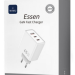 WIWU WI-G005 65W USB+Due Type-CESSEN PD GAN FAST CARICATORE WIWU WI-G005 65W USB+双C 充电头 白色