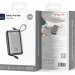 AS-182 20000mAh Power Bank Nero AS-182 20000mAh 充电宝 黑色