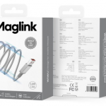 Wi-C081 A-L 1M 12W Maglink Magnetic Cavo Grigio Wi-C081 A-L 1M 12W Maglink Magnetic 数据线 灰色