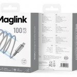 Wi-C084 C-C 1M 100W Maglink Magnetic Cavo Grigio Wi-C084 C-C 1M 100W Maglink Magnetic 数据线 灰色