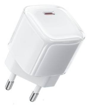 WI-75610923_WI-75610923 WIWU WI-U017 JELLO 30W CARICATORE RICARICA RAPIDA BIANCO WIWU WI-U017 30W C口 充电头 白色 - immagine 1