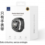 WIWU ROMBO WATCH BAND NERO 49MM