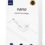 WIWU WI-U006 NANO 30W PD CARICATORE RICARICA RAPIDA BIANCO WIWU WI-U006 30W C口 充电头 白色