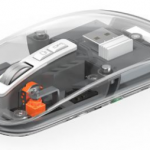 WIWU WM-105 MOUSE WIRELESS GRIGIO TRASPARENTE