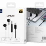 WIWU EB-314 AURICOLARE CABLATO TYPE-C NERO