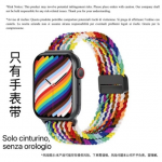 WIWU NYLON MAGNETIC WATCH BAND RAINBOW 38/40/41