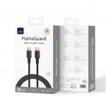 Wi-C098 C-C FlameGuard Cavo Nero